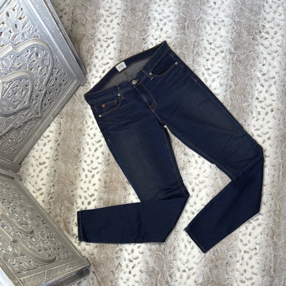 Hudson jeans skinny size 27 classic dark wash denim quiet luxury low key luxe - Picture 11 of 11